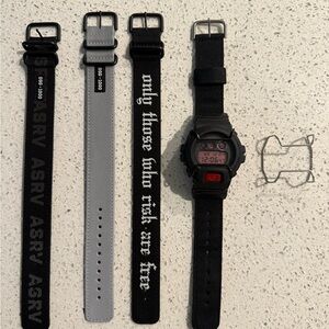 ASRV Black and Gray Digital Watches